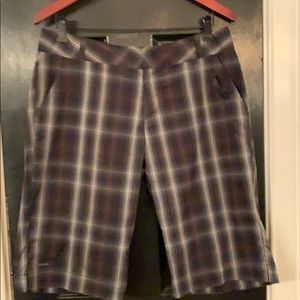 Columbia plaid Bermuda shorts 12